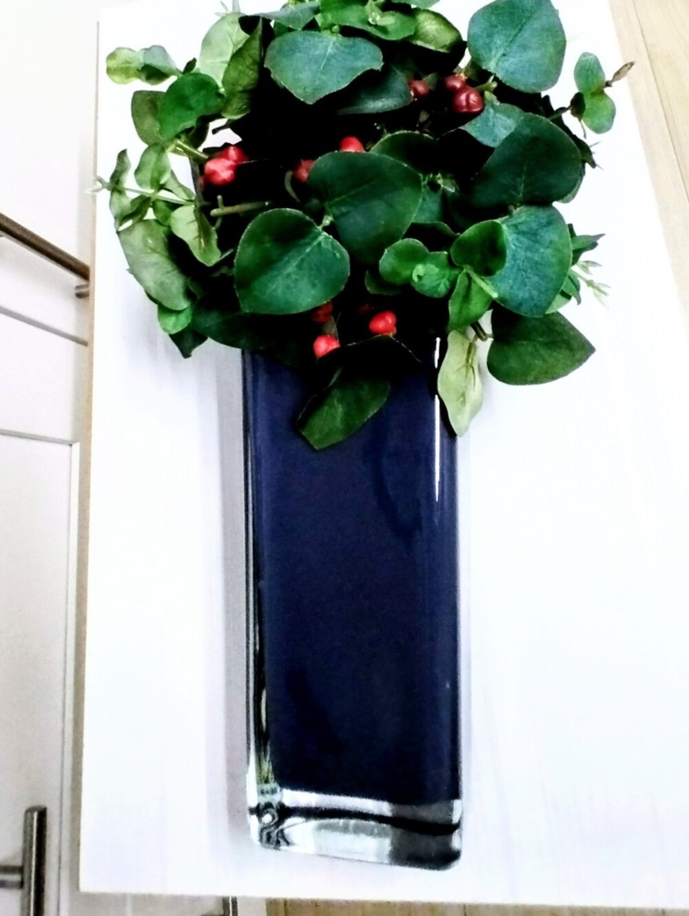 Portugal Cristal Black Square Vase - Home Accents